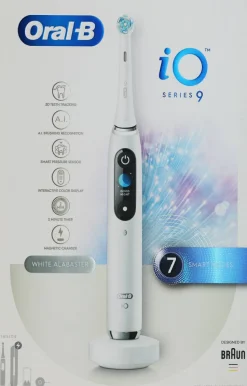 Elektrische Zahnbürste weiß