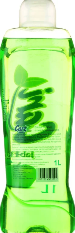 Emulsion für das Bad mit Apfelduft