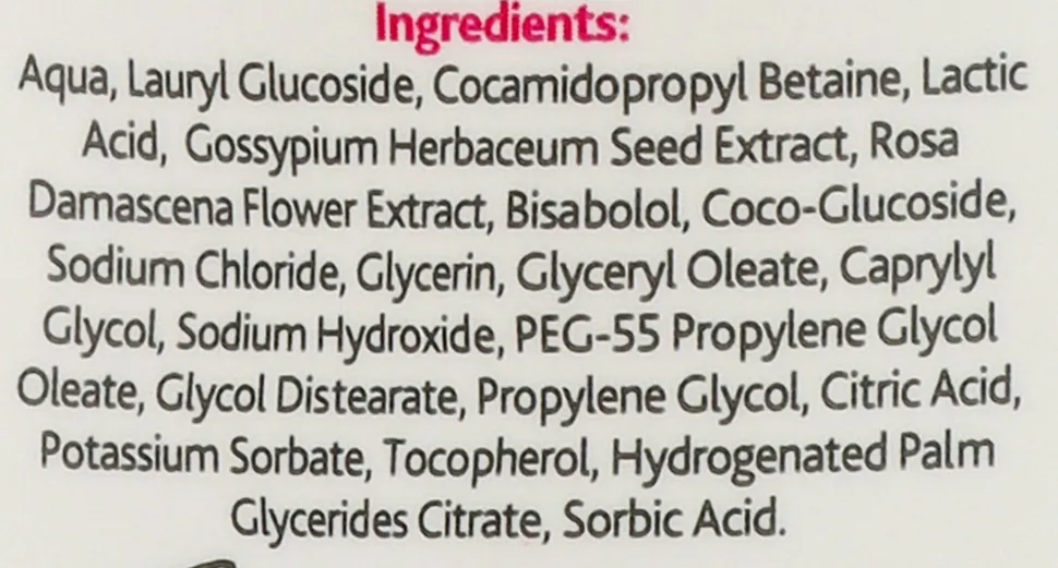 Emulsion für die Intimhygiene für empfindliche und zu Allergie neigende Haut mit Spender