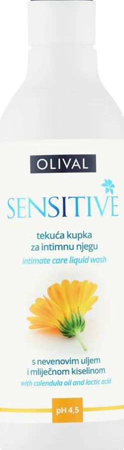 Emulsion zur Intimhygiene mit Ringelblumenöl und Milchsäure
