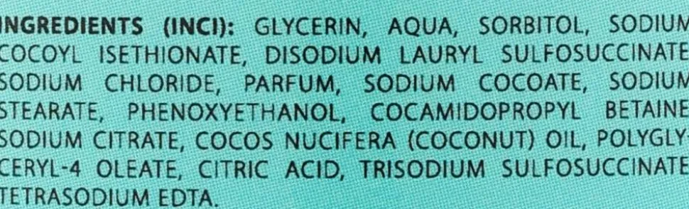 Entgiftender Körperschaum mit Glycerin und Kokosöl