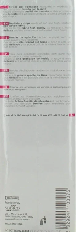 Enthaarungsstreifen