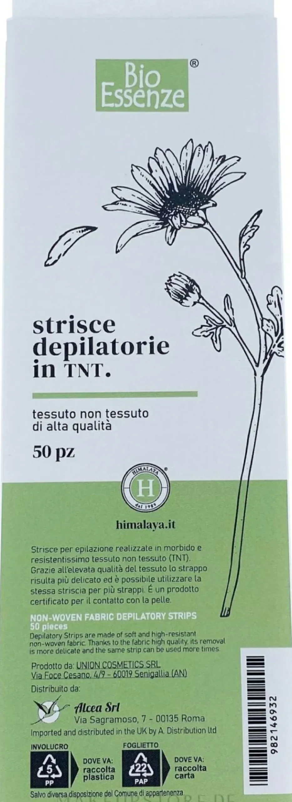 Enthaarungsstreifen
