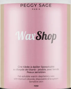 Enthaarungswachs zum warmen Epilieren von empfindlicher und trockener Haut rosa