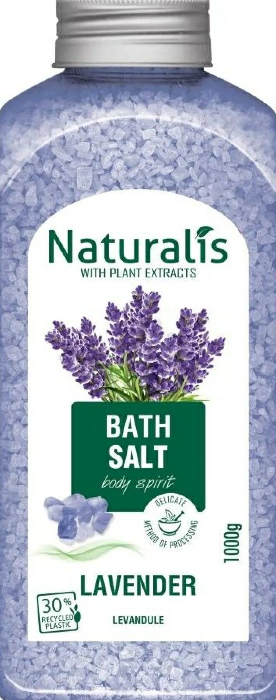 Entspannendes Badesalz mit Lavendel