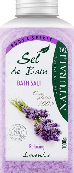 Entspannendes Badesalz mit Lavendel