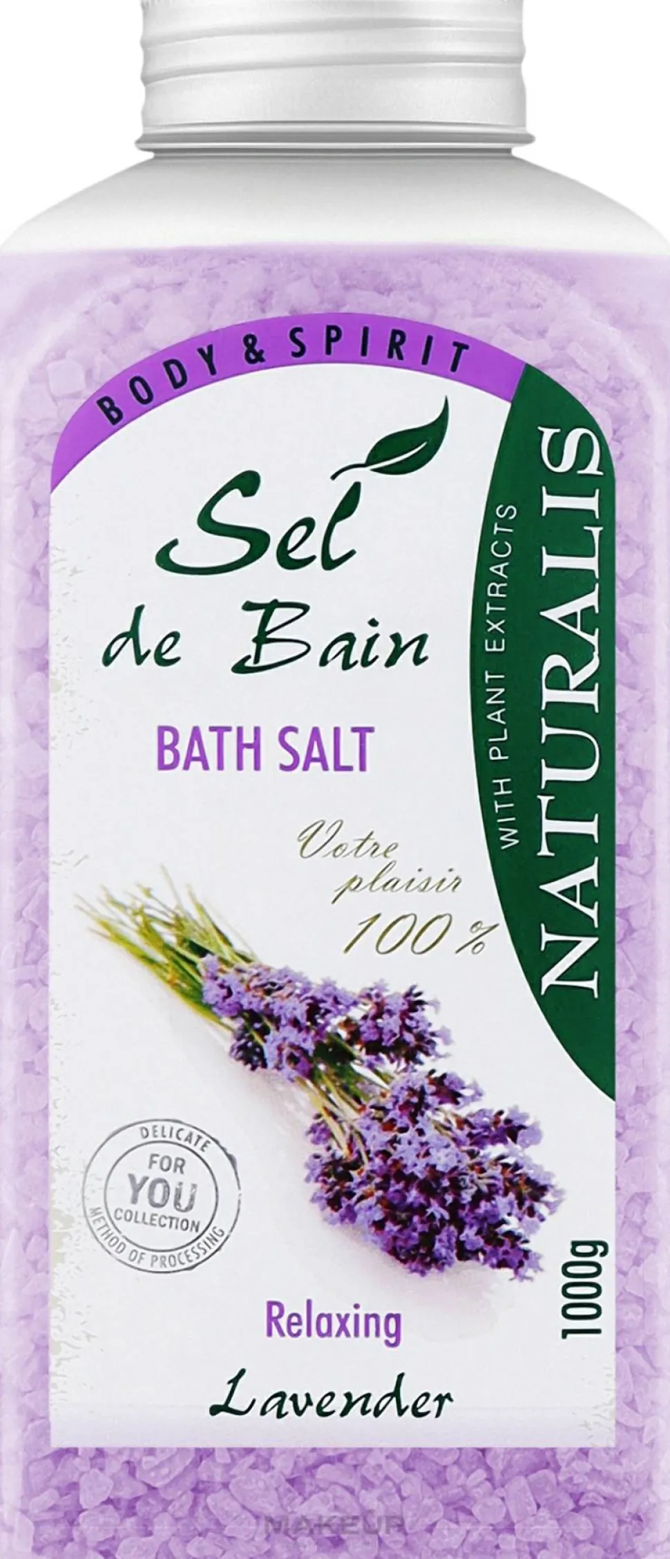 Entspannendes Badesalz mit Lavendel