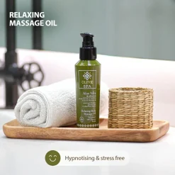Entspannendes Körpermassageöl