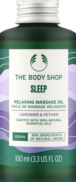 Entspannendes Schlafmassageöl mit Lavendel und Vetiver