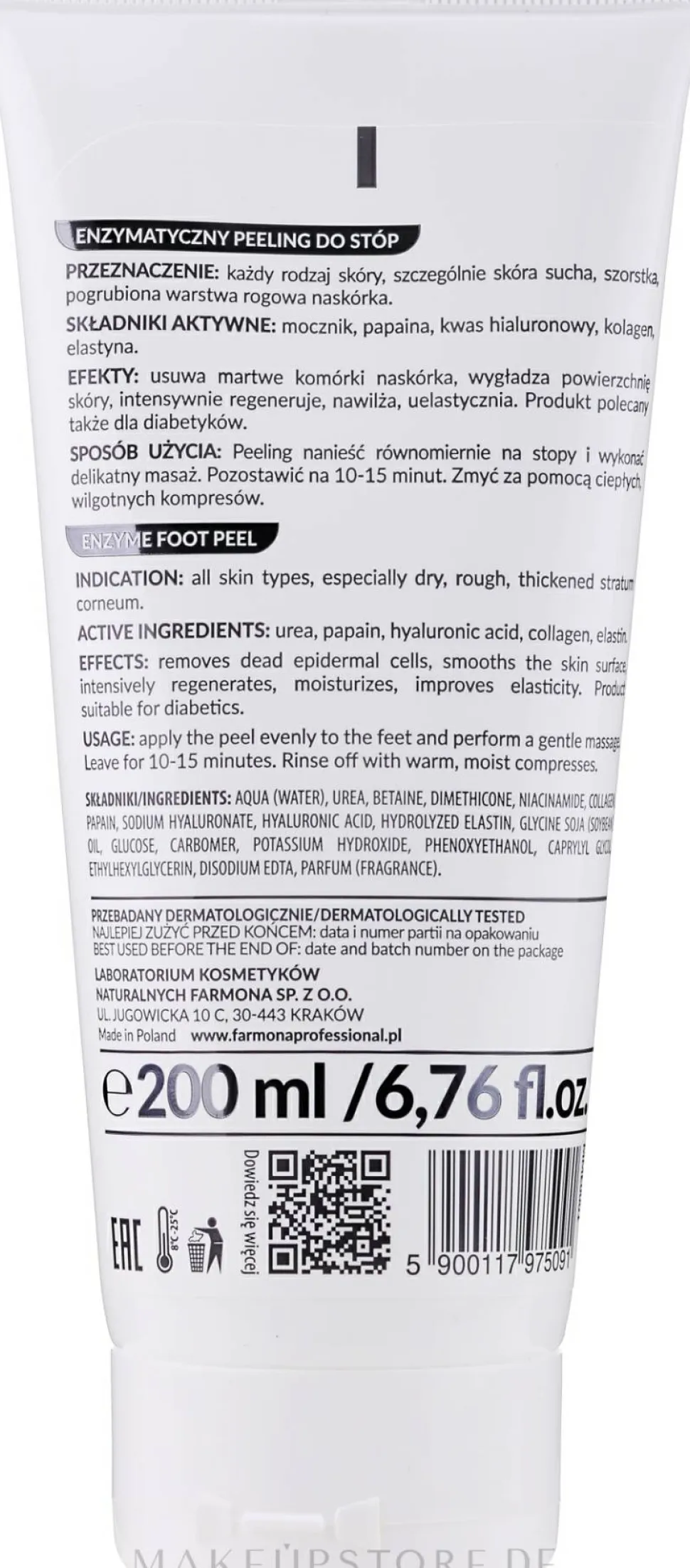 Enzymatisches Fußpeeling