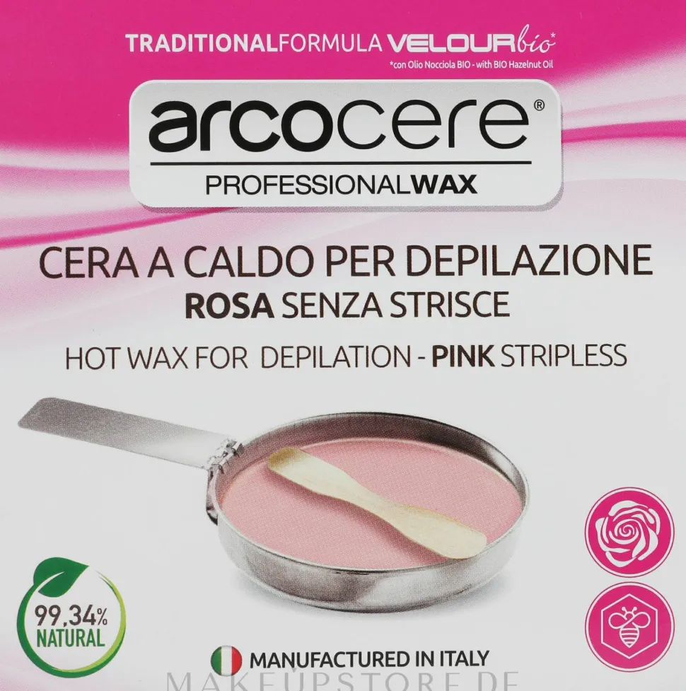 Epilationsset mit Schale rosa