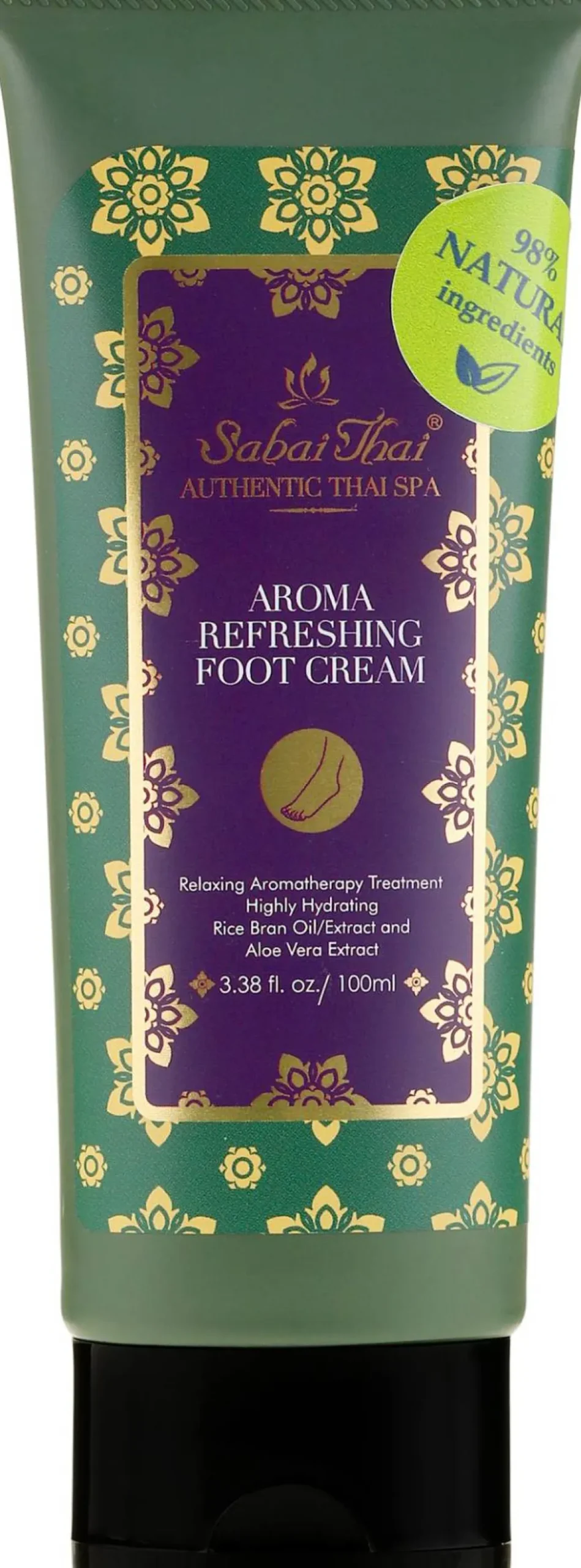 Erfrischende Fußcreme mit Reisöl und Aloe Vera
