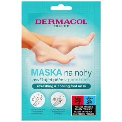 Erfrischende Fußmaske
