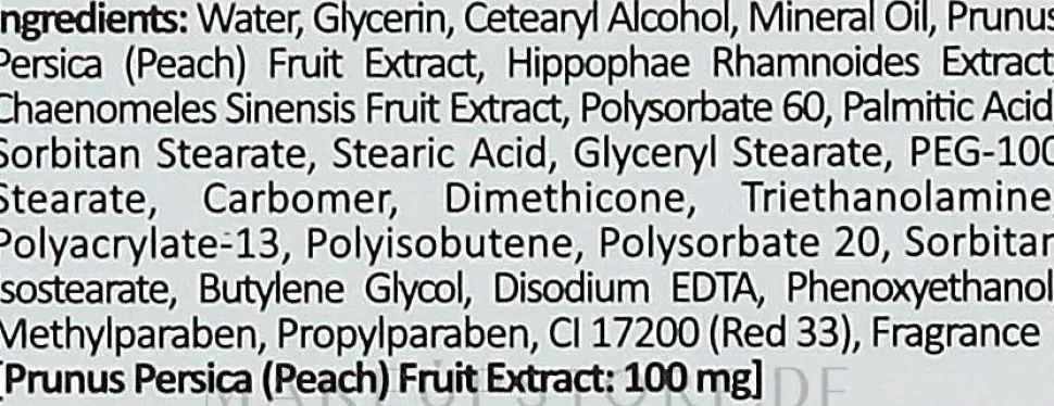 Erfrischende Handcreme mit Pfirsich