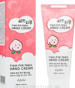 Erfrischende Handcreme mit Pfirsich