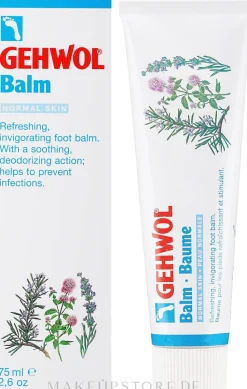 Erfrischender und belebender Fußbalsam für normale Haut Jojoba