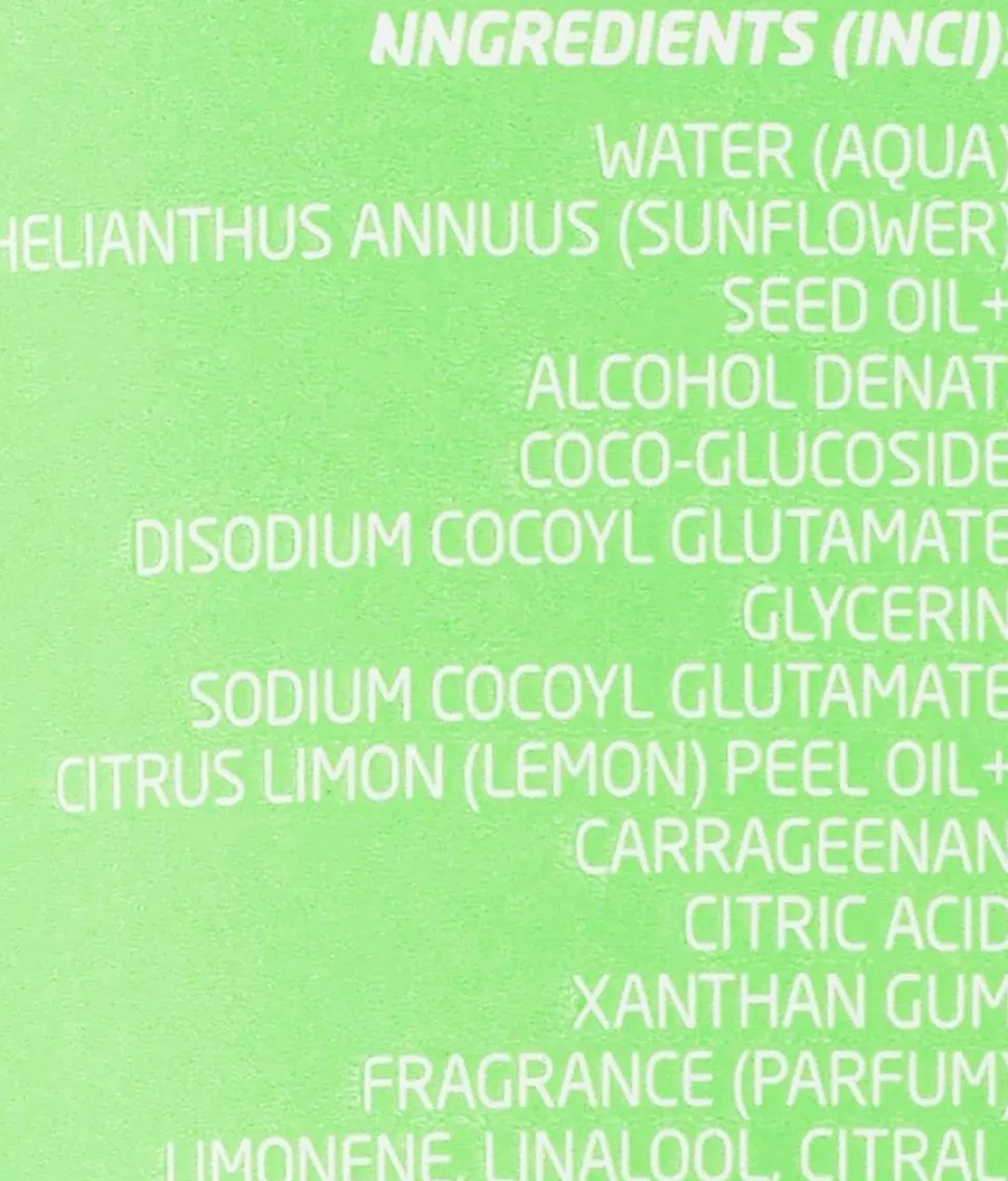 Erfrischendes Duschgel mit Bio Sesamöl