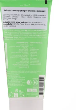 Erfrischendes Duschgel mit Bio Sesamöl