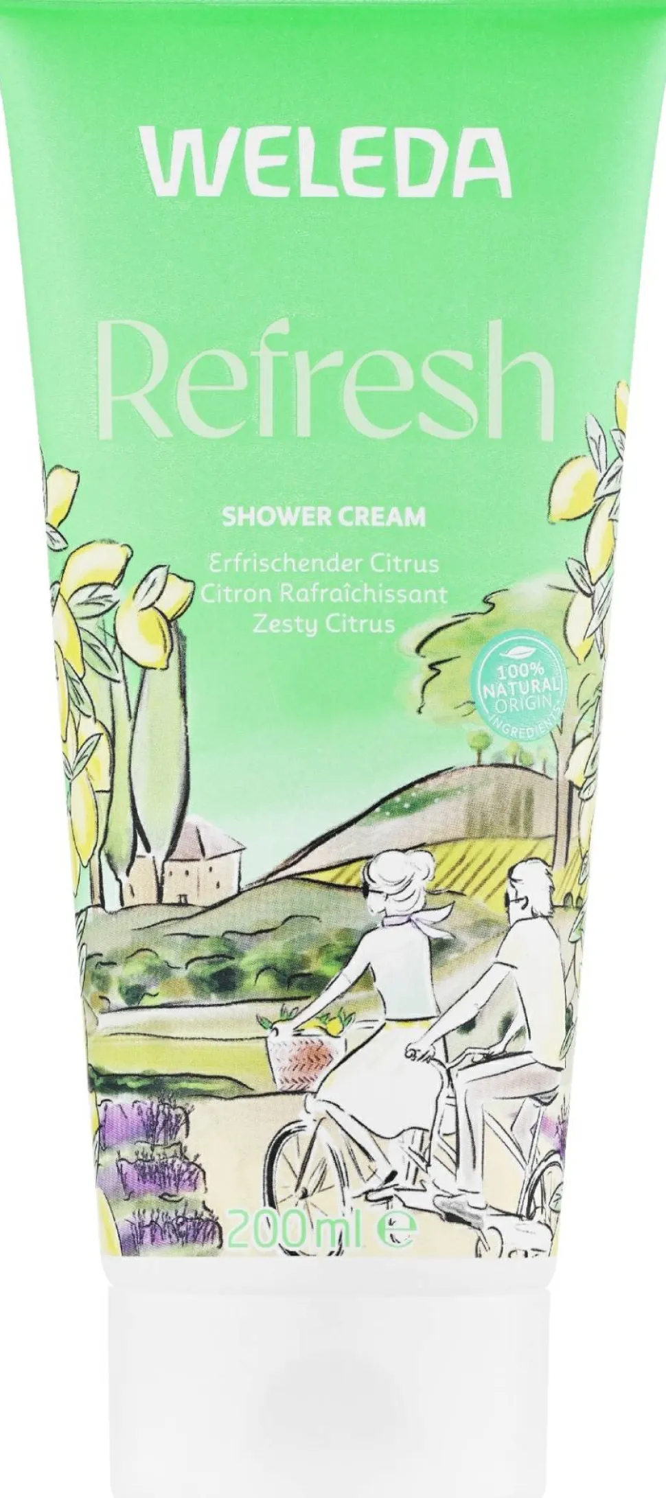 Erfrischendes Duschgel mit Bio Sesamöl