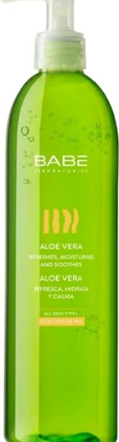 Erfrischendes, feuchtigkeitsspendendes und beruhigendes Gesichtsgel mit 100% Aloe Vera