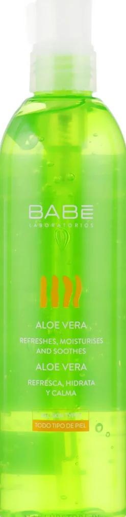 Erfrischendes, feuchtigkeitsspendendes und beruhigendes Gesichtsgel mit 100% Aloe Vera