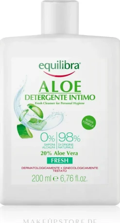Erfrischendes Gel für die Intimhygiene mit Aloe Vera