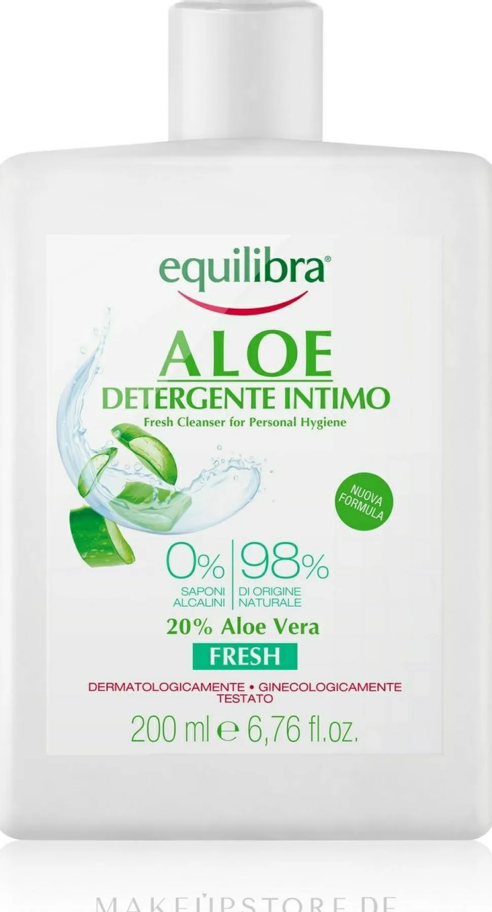 Erfrischendes Gel für die Intimhygiene mit Aloe Vera
