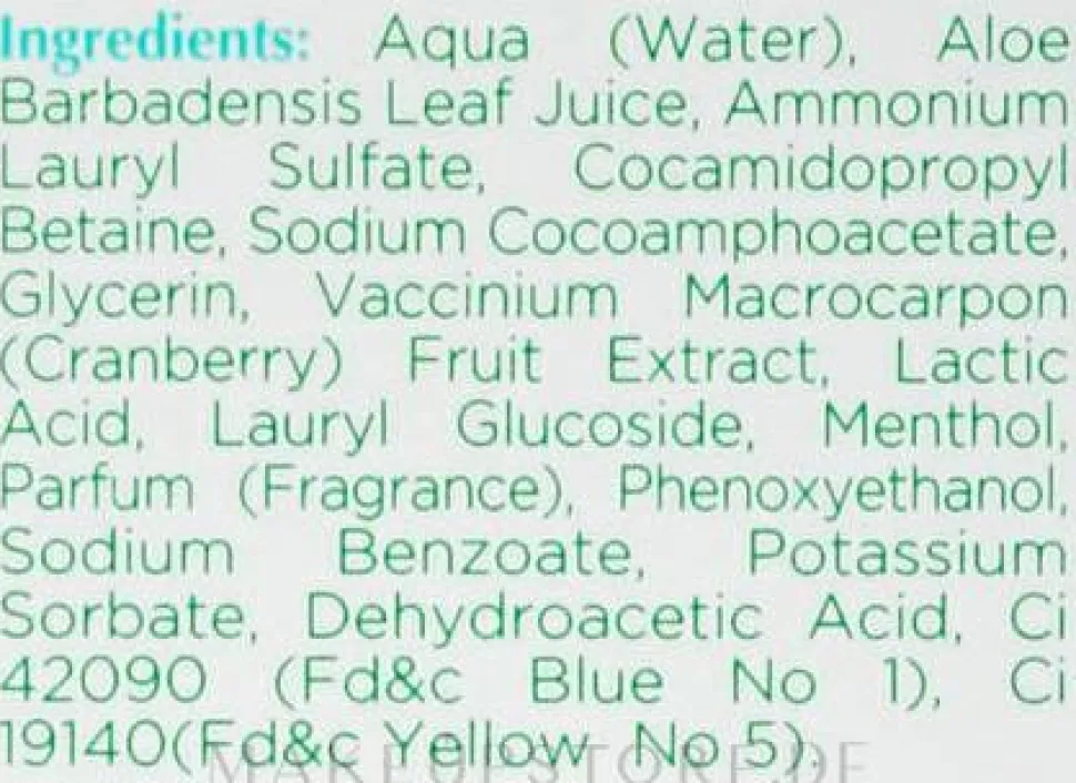 Erfrischendes Gel für die Intimhygiene mit Aloe Vera