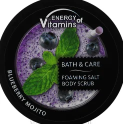 Erfrischendes Salz-Schaum-Körperpeeling Blueberry Mojito