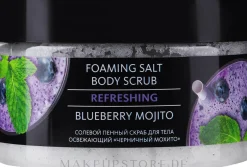 Erfrischendes Salz-Schaum-Körperpeeling Blueberry Mojito