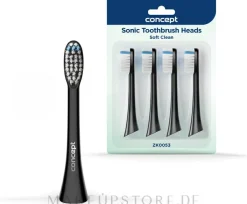 Ersatz-Zahnbürstenköpfe 4 St. ZK0053 schwarz