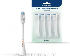 Ersatz-Zahnbürstenköpfe 4 St. ZK0052 weiß