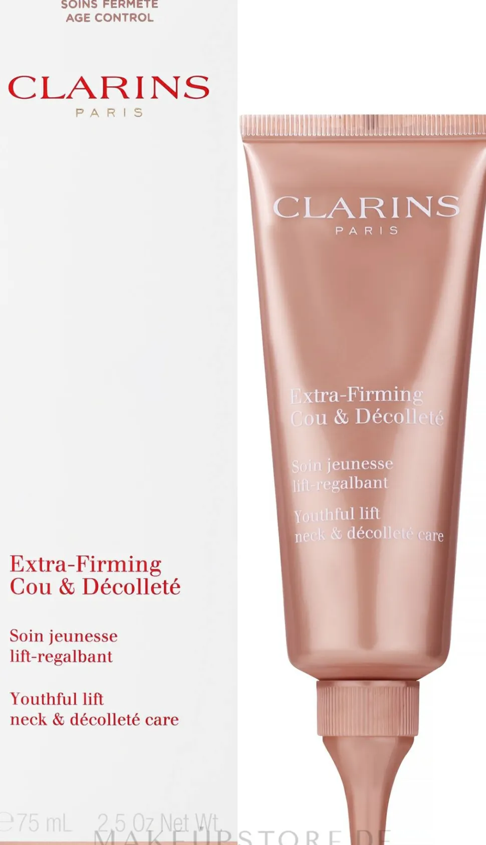 Extra straffende Hals- und Dekolletécreme mit Sonnenblumenextrakt