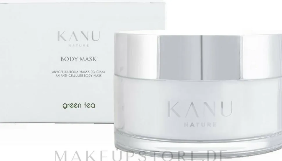 Festigende Anti-Cellulite Körpermaske mit grünem Tee