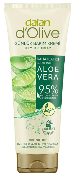 Feuchtigkeitscreme für Hände und Körper mit Aloe Vera