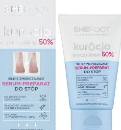 Feuchtigkeitsserum für Füße mit 50% Urea