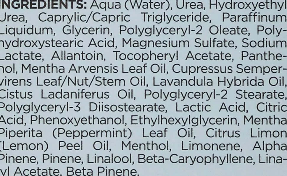 Feuchtigkeitsserum für Füße mit 50% Urea