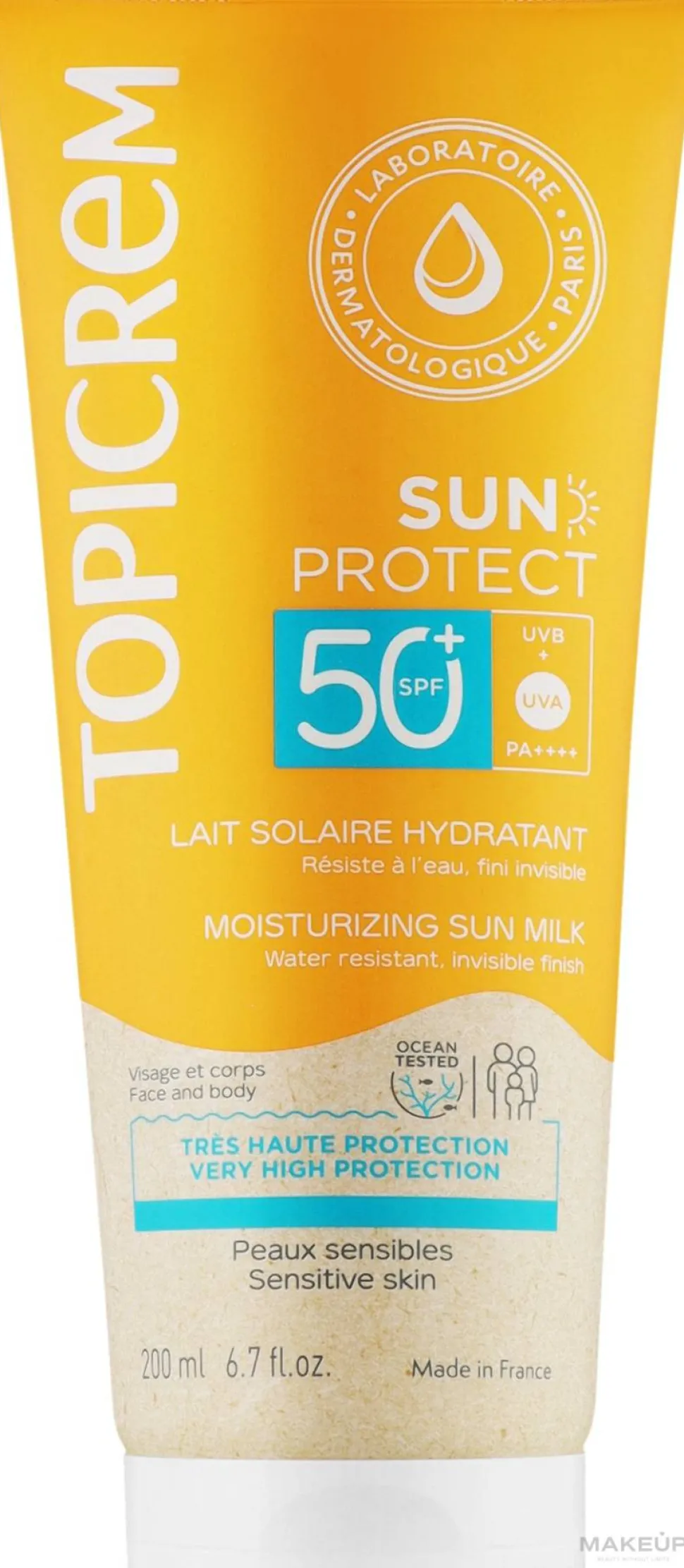 Feuchtigkeitsspendende Körperlotion mit SPF50+