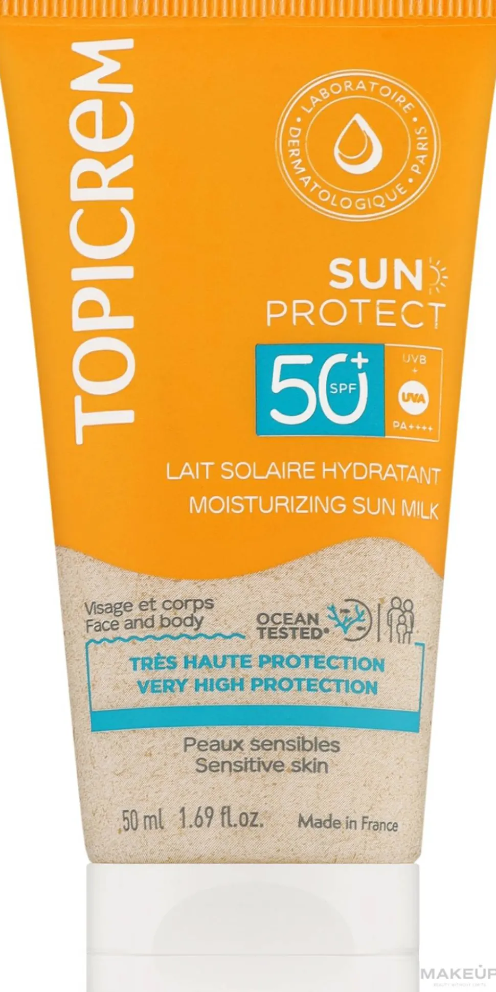Feuchtigkeitsspendende Körperlotion mit SPF50+