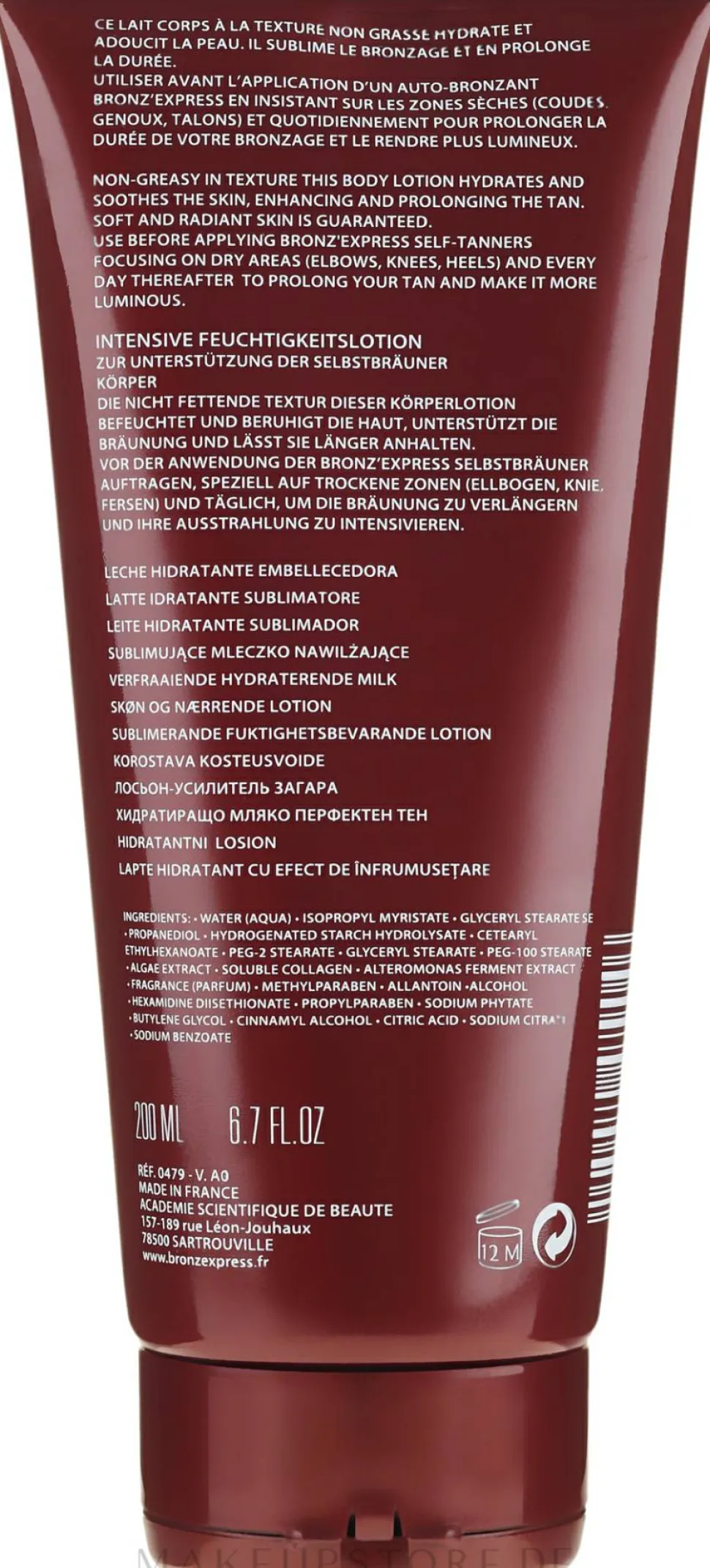 Feuchtigkeitsspendende Körperlotion