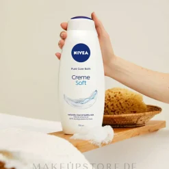 Feuchtigkeitsspendende Creme-Duschgel mit Mandel-Öl