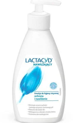 Feuchtigkeitsspendende Emulsion für Intimhygiene