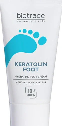 Feuchtigkeitsspendende Fußcreme mit 10 % Urea