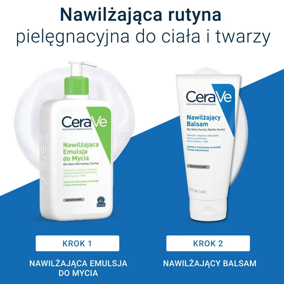 Feuchtigkeitsspendende Gesichts- und Körpercreme mit 3 essentiellen Ceramiden und Hyaluronsäure