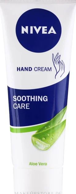 Feuchtigkeitsspendende Handcreme mit Aloe vera und Jojobaöl