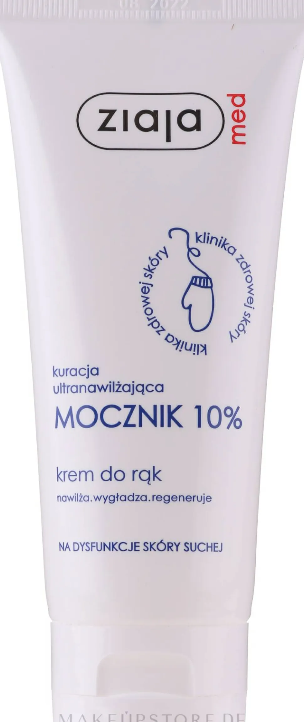 Feuchtigkeitsspendende Handcreme mit 10% Harnstoff für trockene Haut