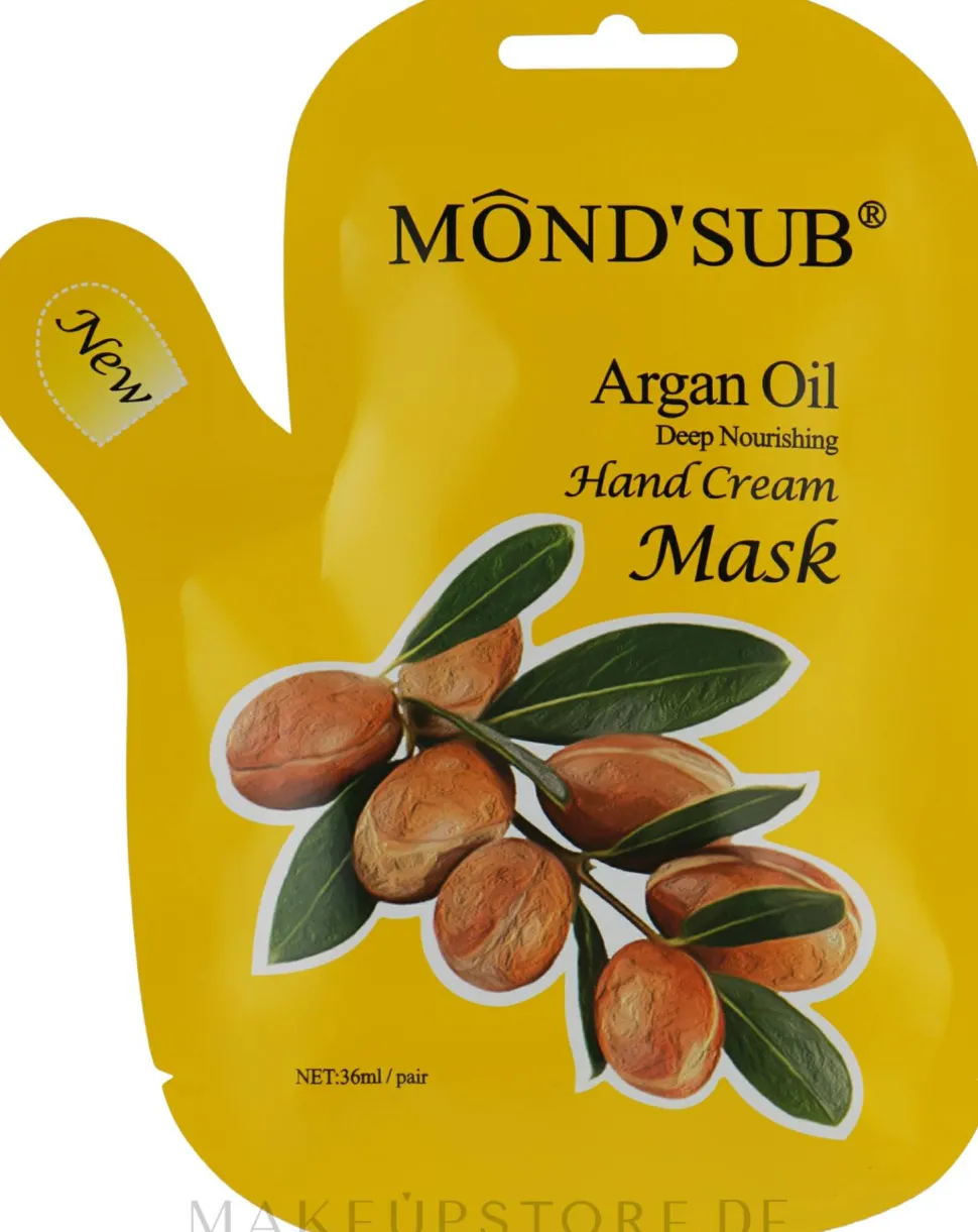 Feuchtigkeitsspendende Handmaske mit Arganöl