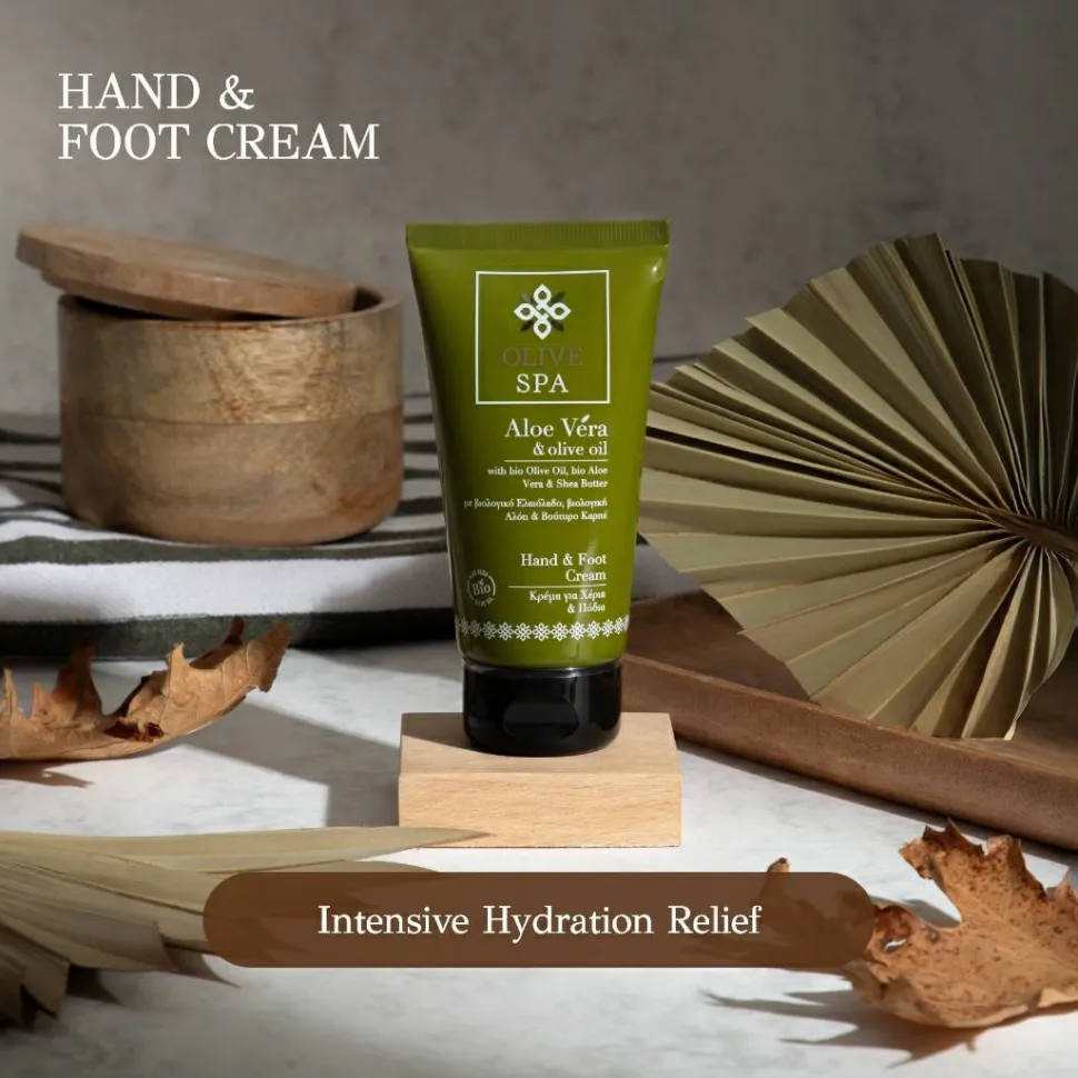 Feuchtigkeitsspendende Hand- und Fußcreme