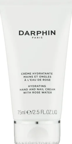 Feuchtigkeitsspendende Hand- und Nagelcreme mit Rosenwasser