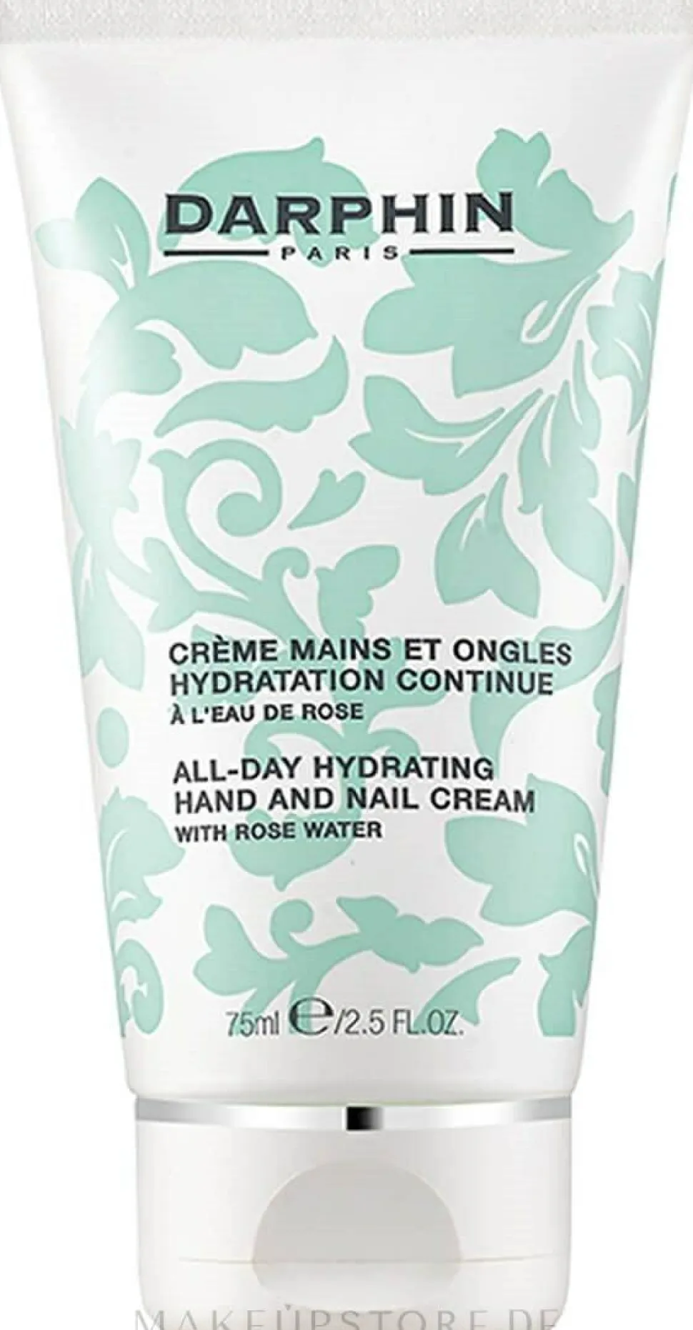 Feuchtigkeitsspendende Hand- und Nagelcreme mit Rosenwasser